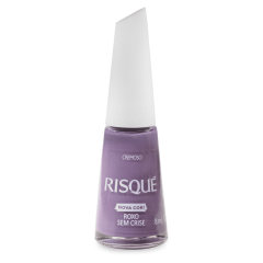 Esmalte Risqué Roxo Sem Crise Cremoso 8ml