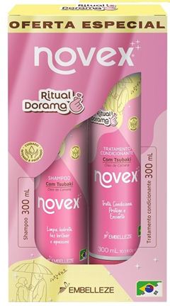 Shampoo e Creme de Tratamento Novex Ritual Dorama