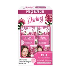 Shampoo Darling Tília Pack 350 ML mais 1 Condicionador