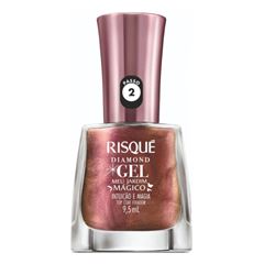Top Coat Fixador Risqué Diamond Gel Meu Jardim Mágico Intuição e Magia 9,5ml