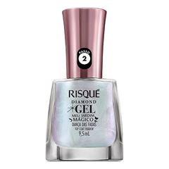 Top Coat Fixador Risqué Diamond Gel Meu Jardim Mágico Dança das Fadas 9,5ml