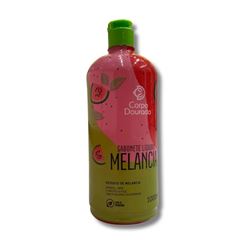 Sabonete Liquido Melancia Corpo Dourado Pele Macia e Perfumada 1L