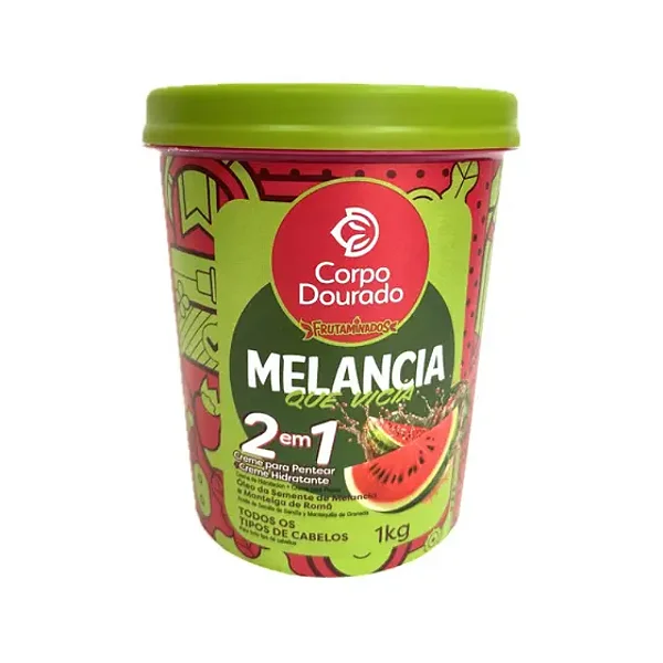 Creme Tratamento Corporal Dourado Melancia que Vicia 1kg