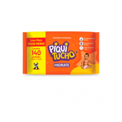 Toalhas Umedecidas Piquitucho Hidrate 140 un