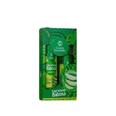 Kit Shampoo Corpo Dourado 300ml + Condicionador 250ml Caprichosa Babosa