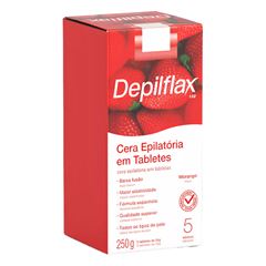 CERA DEPILFLAX QUENTE MORANGO 250G