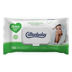 TOALHA UMEDECIDO COTTONBABY CUIDADO DA PELE LEVE 100 PAGUE 90