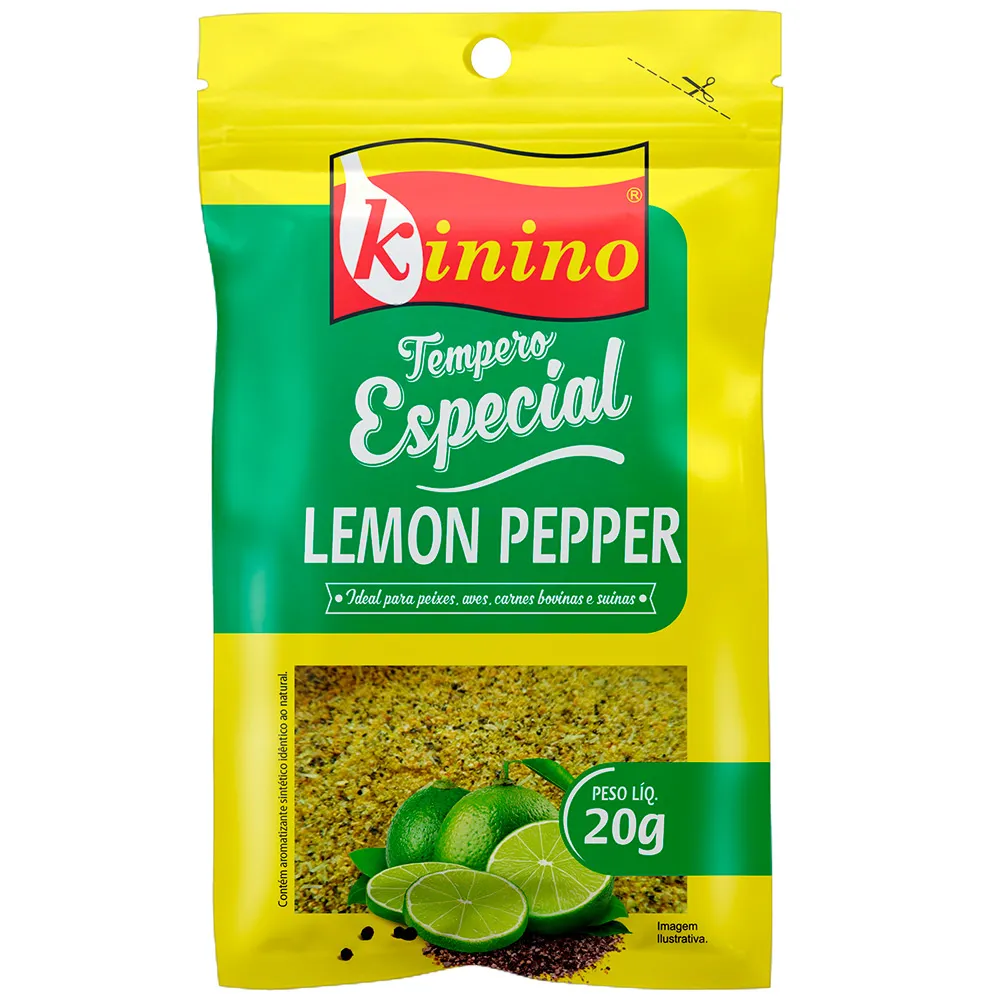 Tempero Hikari Lemon Pepper 20g