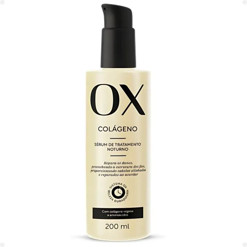 Sérum de Tratamento Noturno Ox Colágeno 200ml