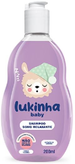Shampoo Infantil Lukinha Glicerinado 200ml