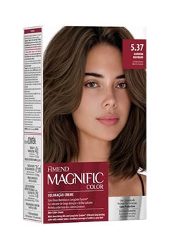 Tintura Amend Magnífica Kit 5.37 Marrom Dourado