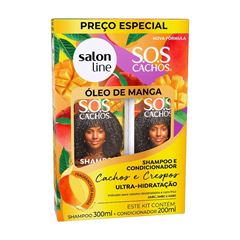 Shampoo + Condicionador S Line SOS Óleo de Manga 300ml/200ml Kit