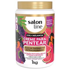 Creme para Pentear S-Line Uva + Melancia 1kg