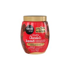 Creme Multifuncional Cachos dos Sonhos Chocolate 3 em 1 kg