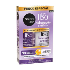 Kit Shampoo 300ml + Condicionador 200ml Meu Liso Antifrizz