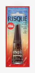 Esmalte CL Marrom Risque & Chilli Beans A Onca que Habita em Mim Efeito 8ml