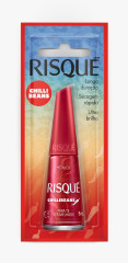 Esmalte CL Vermelho Risque & Chilli Beans Para Te Vermelhor Metalico 8ml