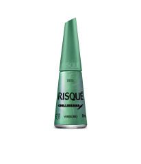 Esmalte Verde Água Risqué & Chilli Beans Verdelírio Efeito 8ml