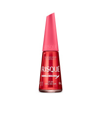 Esmalte Intensificador de Vermelho Risqué & Chilli Beans Dá Um Grau na Cor 8ml
