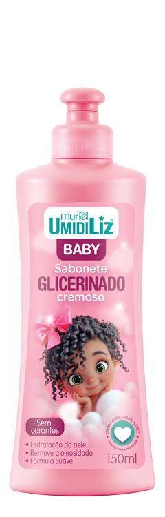Sabonete Líquido Umidiliz Baby Rosa 150ml