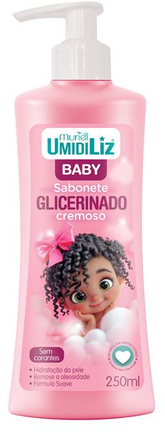 Sabonete Líquido Umidificante Baby Rosa 250ml