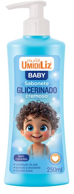 Sabonete Líquido Umidificante Baby Azul 250ml