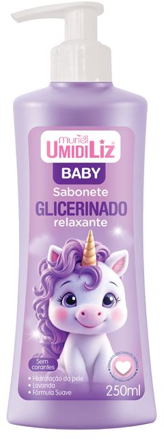 Sabonete Líquido Umidificante Baby Lavanda 250ml