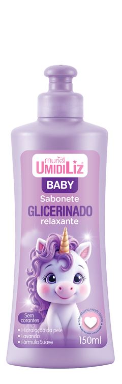 Sabonete Líquido Umidificante Baby Lavanda 150ml