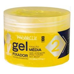 Gel Fixador Probelle For Man Média Amarelo 300g