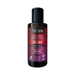 Óleo Capilar Fattore Óleo de Rícino e Amêndoa Negra 100ml