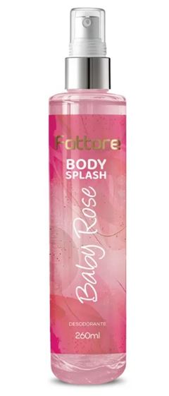 Colônia Body Splash Fattore Baby Rose 260ml