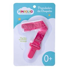 Prendedor de Chupeta Pimpolho com Espuma para Nome Feminino