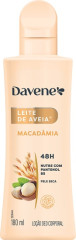 Leite de Aveia Davene Macadâmia 180ml