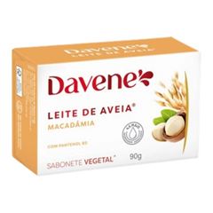 Sabonete Leite de Aveia Davene Óleo de Coco 90g