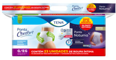 Kit Pants Confort com 16 + Pants Noturno com 7 G/EG