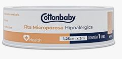 Fita Microporosa Health Bege 1,2cm x 3m