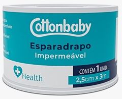 Esparadrapo Health Branco 2,5cm x 3m