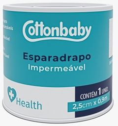 Esparadrapo Health Branco 2,5cm x 0,9m