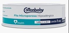 Fita Microporosa Health Branca 1,2cm x 3m