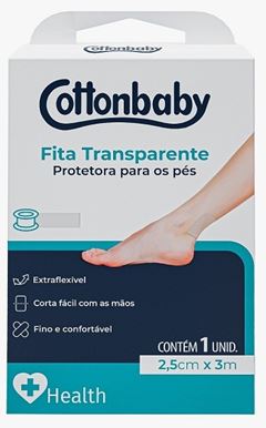 Fita Protetora para Pes Health Transparente Unidade