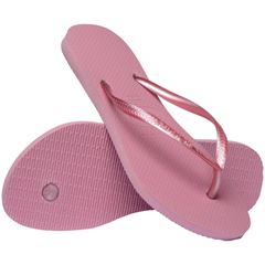 Sandália Havaianas Slim Lisa Rosa Chiffon 33/34