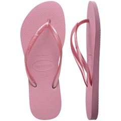Sandália Havaianas Slim Lisa Rosa Chiffon 33/34