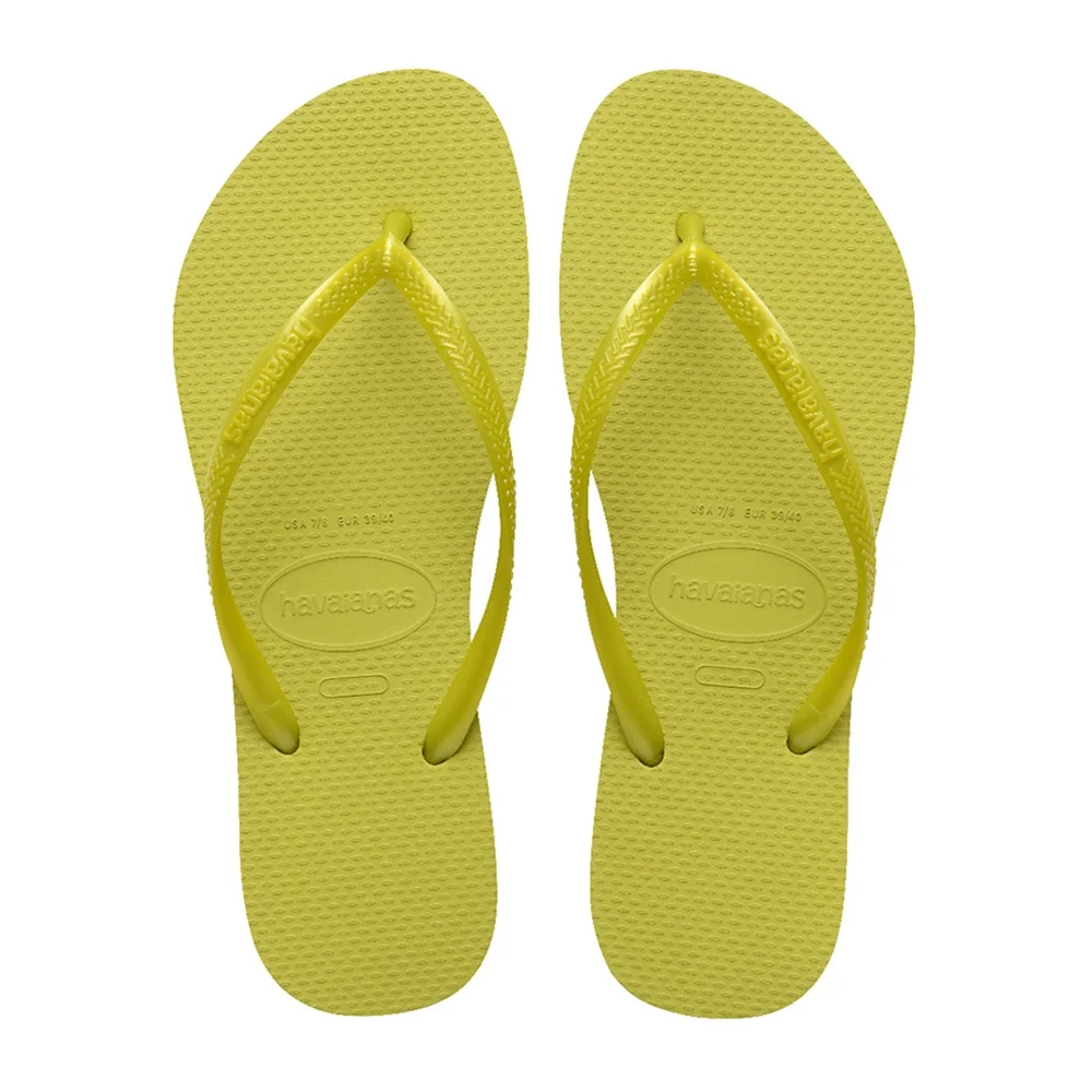 Sandália Havaianas Slim Lisa Wild Lime 37/38