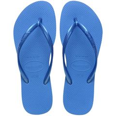 Sandália Havaianas Slim Lisa Azul Brilhante 33/34