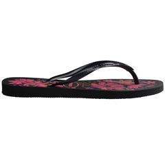 Sandália Havaianas Slim Org Preto/Cinza/Ouro 35/36