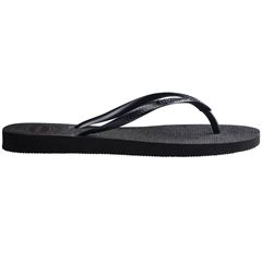 Sandália Havaianas Slim Gloss Preto/Prata/Preto 35/36
