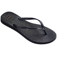 Sandália Havaianas Slim Gloss Preto/Pta/Preto 39/40