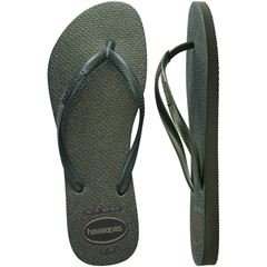 Sandália Havaianas Slim Gloss Verde Oliva 35/36