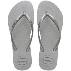 Sandália Havaianas Slim Gloss Cinza/Cinza Gelo 35/36
