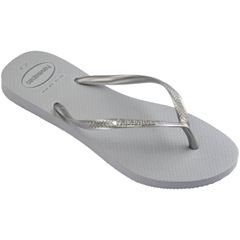 Sandália Havaianas Slim Gloss Cinza/Cinza Gelo 39/40